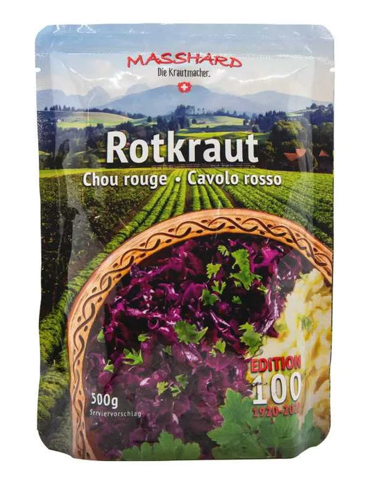 Masshard Rotkraut gekocht - Chuchichäschtli - Feines aus der Schweiz