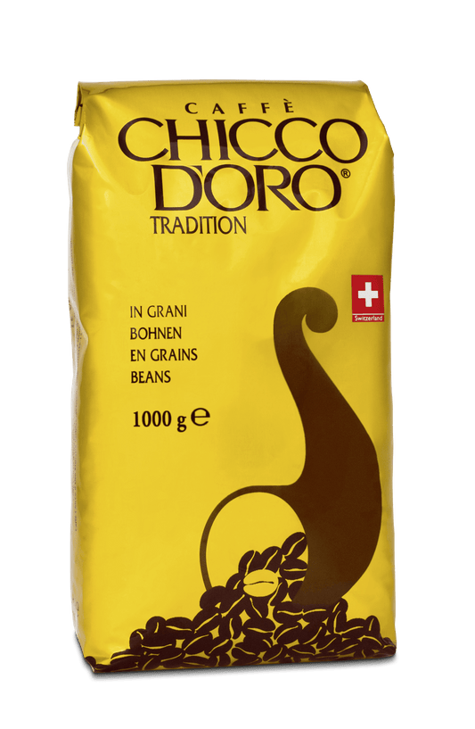 Caffè Chicco d'Oro Tradition Bohnen Kilobeutel - Chuchichäschtli - Feines aus der Schweiz