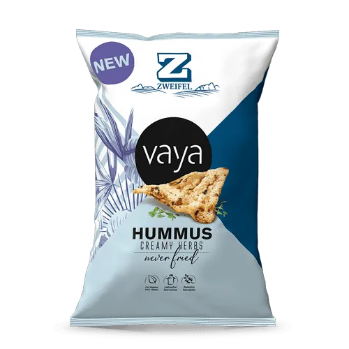 Zweifel Vaya Hummus Creamy Herbs - Chuchichäschtli - Feines aus der Schweiz