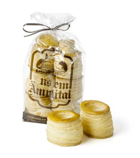 Emmentaler Backwaren Blätterteig Pastetli 8cm - Chuchichäschtli - Feines aus der Schweiz