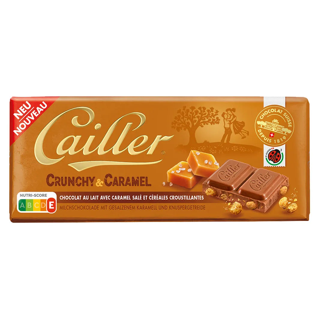 Cailler Crunchy Caramel - Chuchichäschtli - Feines aus der Schweiz