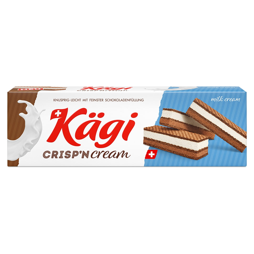 Kägi Crisp'n Cream Milk - Chuchichäschtli - Feines aus der Schweiz