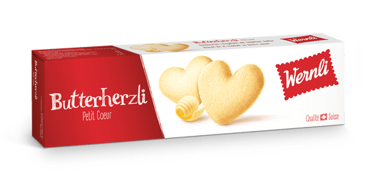 Wernli Butterherzli - Chuchichäschtli - Feines aus der Schweiz