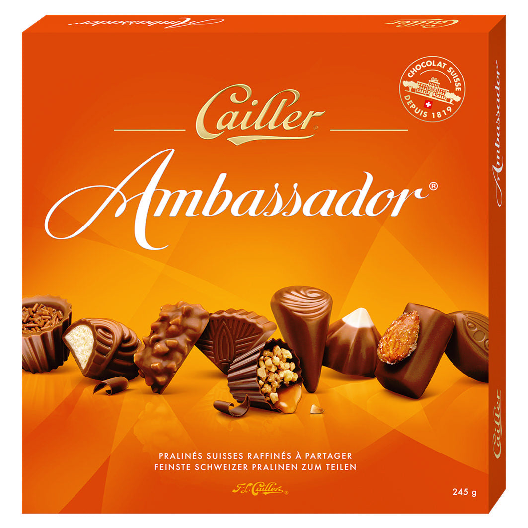 Cailler Ambassador Pralinés - Chuchichäschtli - Feines aus der Schweiz