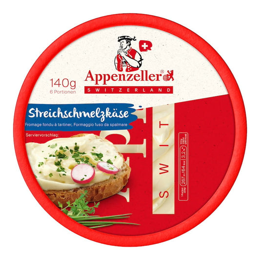 Appenzeller Streichschmelzkäse - Chuchichäschtli - Feines aus der Schweiz