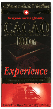 Chocolat Stella Experience Pure Cacao 100% - Chuchichäschtli - Feines aus der Schweiz