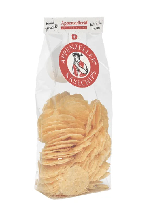 Eberle Käse Chips Appenzeller (handgemacht) - Chuchichäschtli - Feines aus der Schweiz