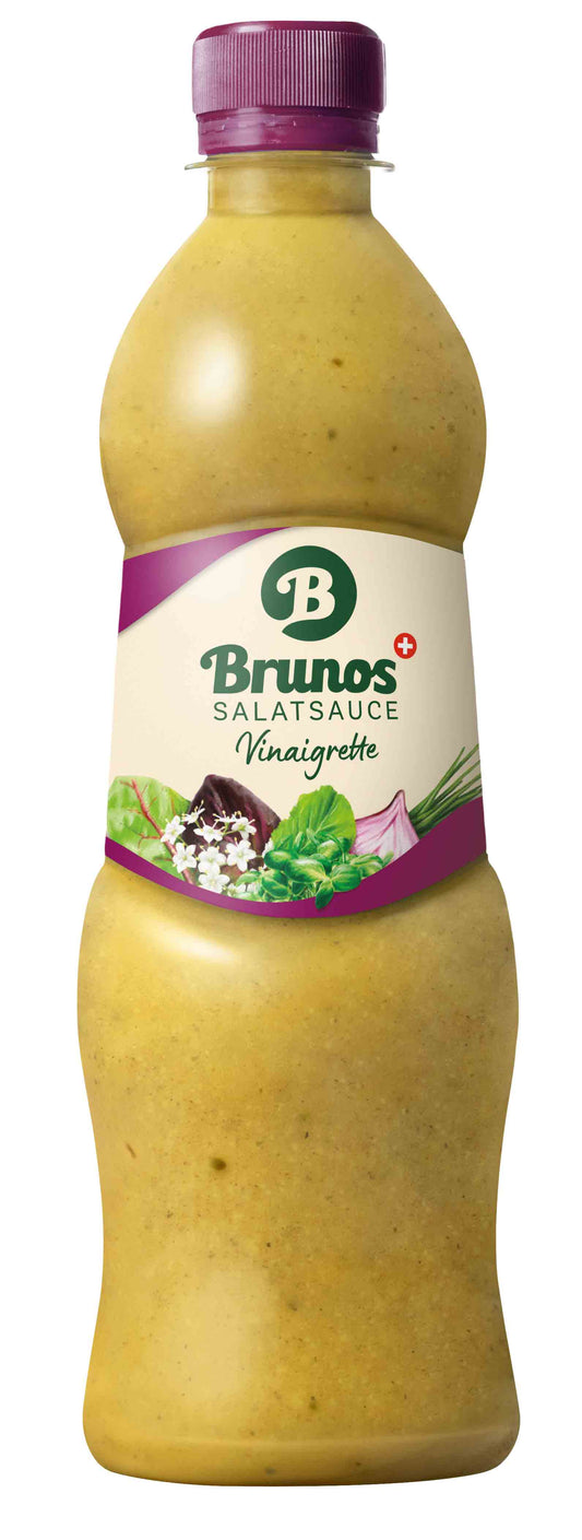 Brunos Salatsauce Vinaigrette - Chuchichäschtli - Feines aus der Schweiz