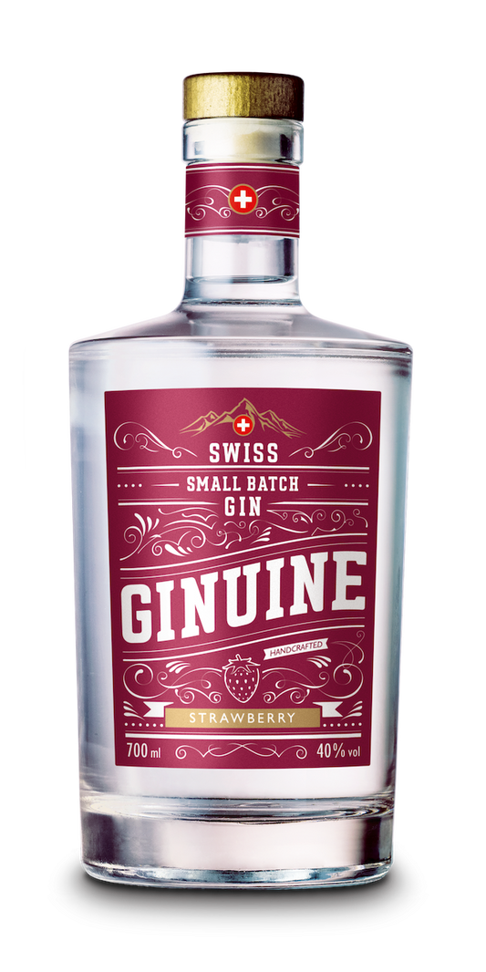 Ginuine Gin Strawberry - Chuchichäschtli - Feines aus der Schweiz