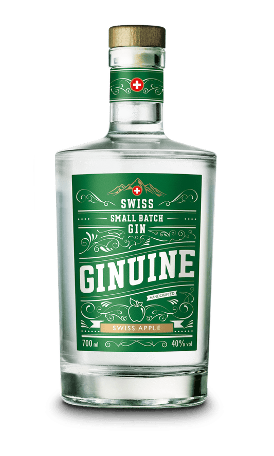 Ginuine Gin Swiss Apple - Chuchichäschtli - Feines aus der Schweiz