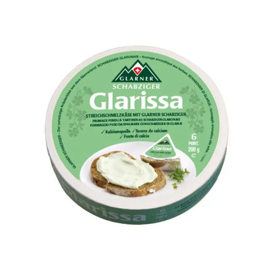 Schabziger Glarissa Schmelzkäse - Chuchichäschtli - Feines aus der Schweiz