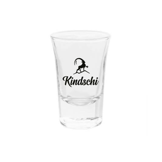 Kindschi Shot Glas - Chuchichäschtli - Feines aus der Schweiz