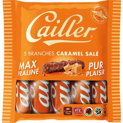 Cailler Branches Caramel Salé (Multipack) - Chuchichäschtli - Feines aus der Schweiz