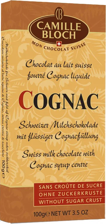 Camille Bloch Milch Cognac - Chuchichäschtli - Feines aus der Schweiz