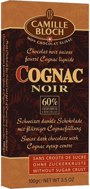 Camille Bloch Noir Cognac - Chuchichäschtli - Feines aus der Schweiz