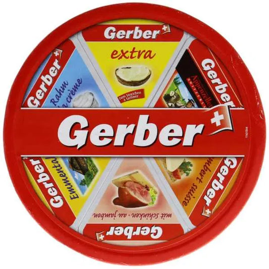 Gerber Schmelzkäse assortiert (6 Sorten) - Chuchichäschtli - Feines aus der Schweiz