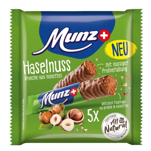 Munz Praliné Prügeli Haselnuss Multipack - Chuchichäschtli - Feines aus der Schweiz