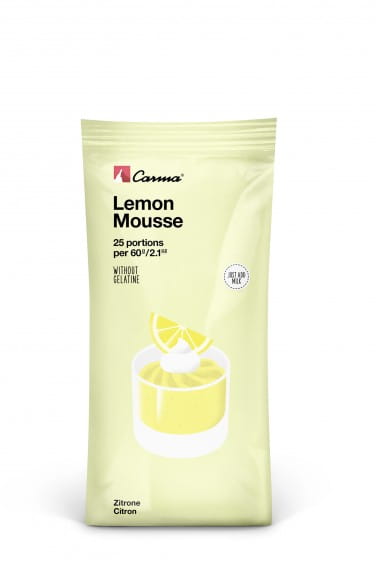 Carma Lemon Mousse (Instantpulver) - Chuchichäschtli - Feines aus der Schweiz