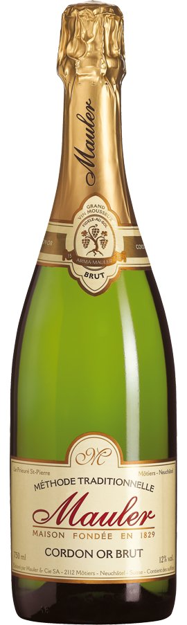 Mauler Cordon Or Brut Vin Mousseux - Chuchichäschtli - Feines aus der Schweiz