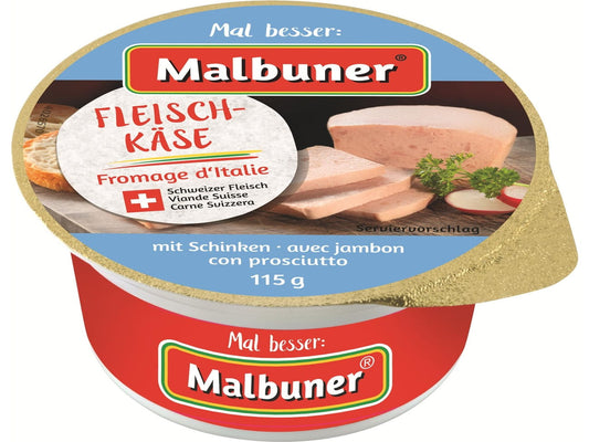 Malbuner Schinkenfleischkäse - Chuchichäschtli - Feines aus der Schweiz