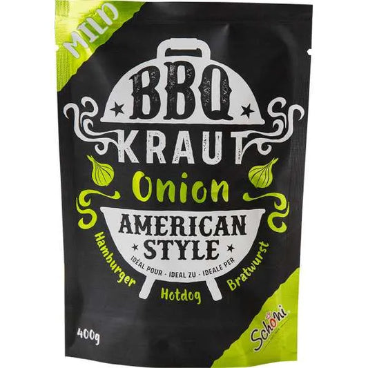 Schöni BBQ Kraut Onion American Style - Chuchichäschtli - Feines aus der Schweiz