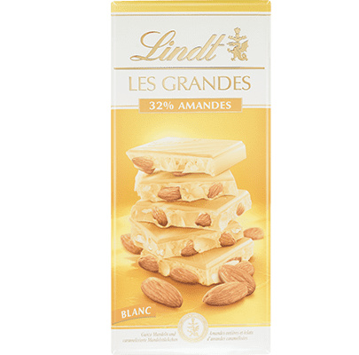 Lindt Weiss Les Grandes Mandeln - Chuchichäschtli - Feines aus der Schweiz