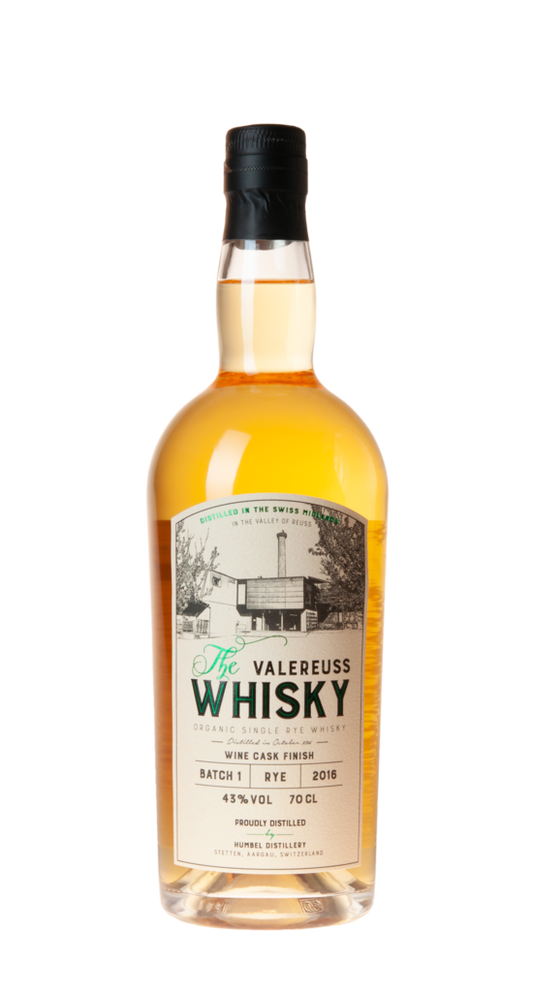 Humbel Whisky ValeReuss Batch 1 Rye 2016 - Chuchichäschtli - Feines aus der Schweiz